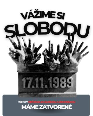 Uvedomujeme si, že firemný profil nie je miestom na vyjadrovanie politických názorov, avšak nedokážeme sa nečinne...